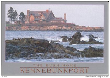 Kennebunkport ME Maine, Bush Family Home, c1980s/90s Vintage Postcard