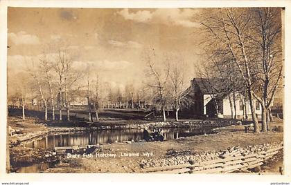 LARAMIE (WY) State Fish Hatchery - REAL PHOTO