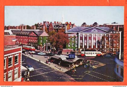 39601 ⭐ CAMBRIDGE MA-Massachusetts USA ◉ Harvard Square Station MTA Rapid Transit 1959 à GERVAIS Crecy en Brie