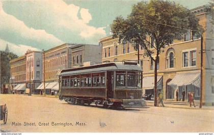 Usa - GREAT BARRINGTON (MA) Main Street - Streetcar