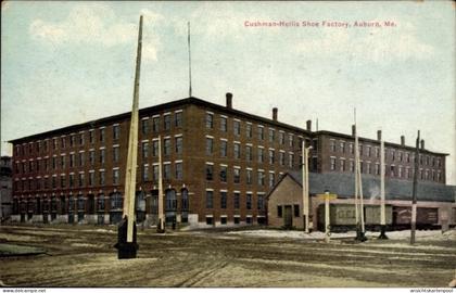 CPA Auburn Maine USA, Cushman Hollis Schuhfabrik