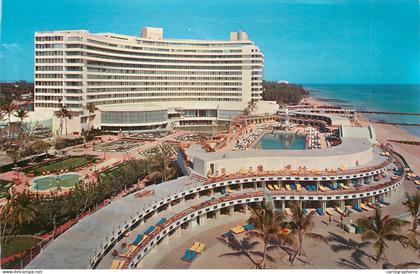 United States FL Florida Miami Beach Fontainebleau hotel