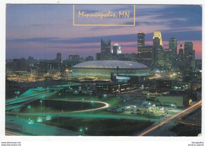 Minneapolis postcard travelled 1990 b181201