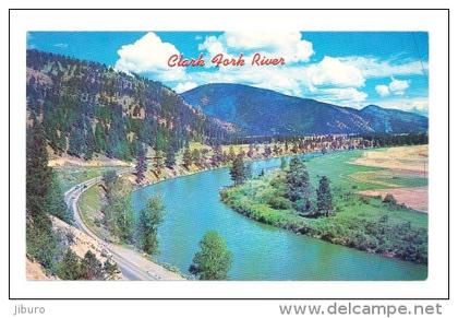 Clark Fork river near Missoula // CP 8/705