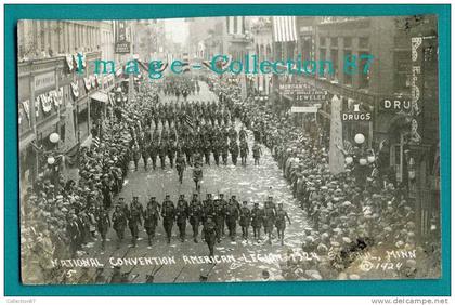 AMERIQUE - MN - MINNESOTA - SAINT PAUL - NATIONAL CONVENTION - AMERICAN LEGION - 1924s VINTAGE REAL PHOTO POSTAGE