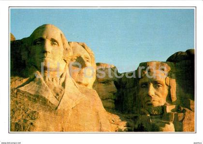 Mount Rushmore - Heads of four Presidents - A2 - USA - unused