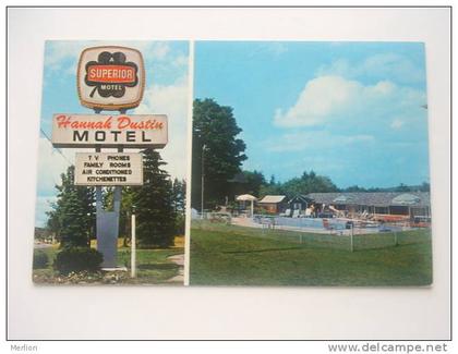 US -  Nashua - N.H.  Hannah Dustin Motel    VF   D48360