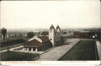 11321370 Bismarck North Dakota N.P. Passenger Depot