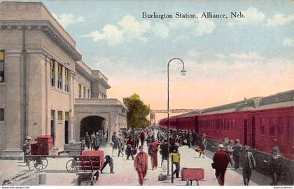ALLIANCE (NE) Burlington Railroad Station