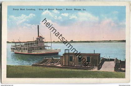 Baton Rouge - ferry boat landing - City of Baton Rouge