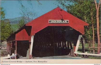 ZAYIX Postcard Covered Bridge White Mountains New Hampshire 090222PC57