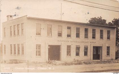 ETATS-UNIS - NJ - New-Jersey - Closter Garage - Eckerson Motor & Carriage Works - Carte-Photo, voyagé (voir les 2 scans)