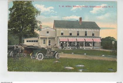 U.S.A. - NEW JERSEY - GREENWOOD LAKE - T.M. MILLER , BROWN'S HOTEL