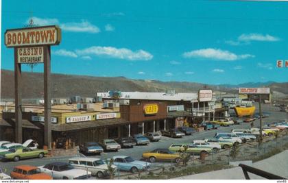 Verdi Nevada, Boomtown Restaurant and Casino West of Reno NV, Volkswagen Fastback Auto, c1970s Vintage Postcard