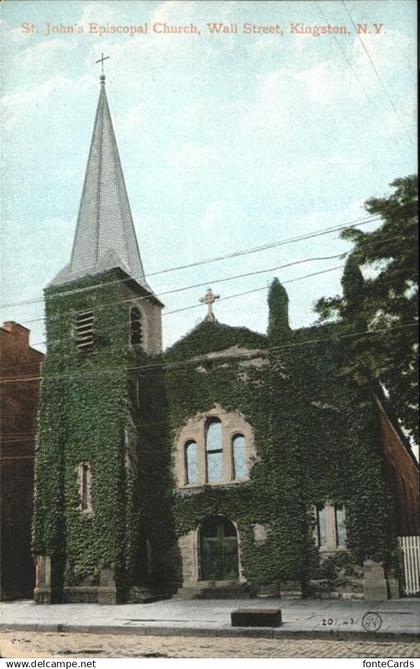 11322436 Kingston New York St Johns Episcopal Church Wall Street