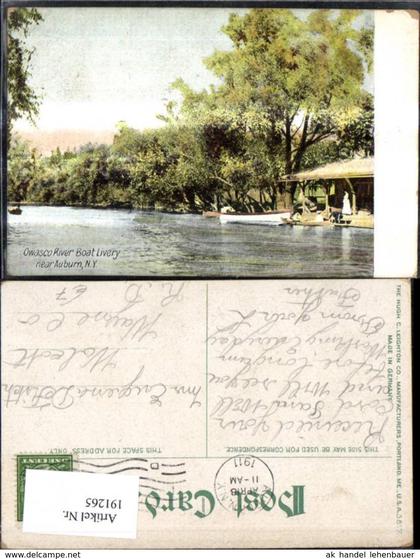 191265,New York Near Auburn Owasco River Boat Livery