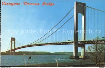 72278248 Brooklyn_New_York Verrazano Narrows Bridge Staten Island