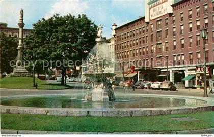 73123681 Watertown New York Public Square Fountain Hotel Woodruff Civil War Memo