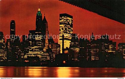 73130559 Manhattan New York Lower Manhattan Nacht