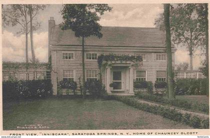 73972890 Saratoga Springs New York USA Inniscara Home of Chauncey Olcott