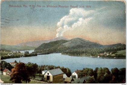 Adirondack Mountains - Fire August 1899