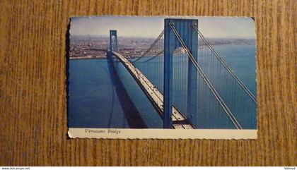 CP Verrazano Bridge - New York - Etats Unis - Pont suspendu qui relie Brooklyn à Staten Island.