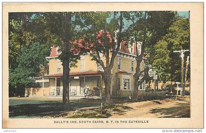 pays divers- etats unis -usa -ref A242- sally s inn south cairo , ny in the catskills  -
