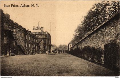 PC US, NY, AUBURN, STATE PRISON, Vintage Postcard (b49521)