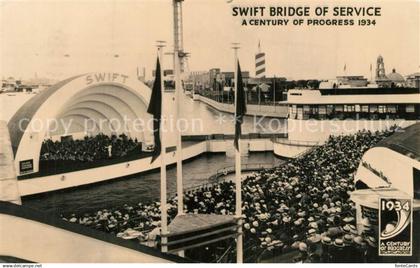 13568344 Expositions Century of Progress Chicago 1934 Swift Bridge of Service