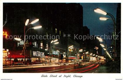 73059002 Chicago_Illinois Madison Streets at night