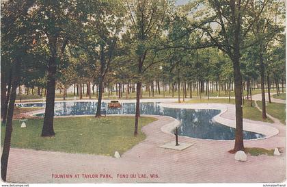 AK Fond du Lac Fountain at Taylor Park a Oshkosh Appleton Sheboygan Rosendale Wisconsin WI United States USA