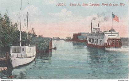 AK Fond du Lac Scott St. Boat Landing a Oshkosh Appleton Sheboygan Rosendale Wisconsin WI United States USA