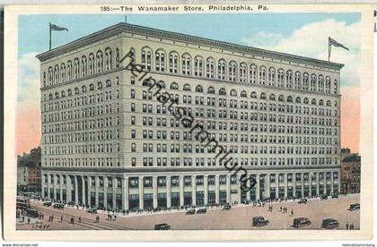 Pennsylvania - Philadelphia - The Wanamaker Store - Pub. P. Sander Philadelphia