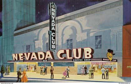 Reno NV - Nevada Club Postcard