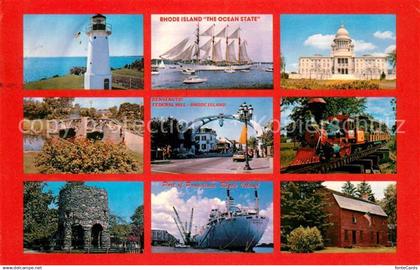 73061439 Rhode Island US-State Lighthouse Warwick Tall Ships Newport State House