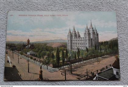 E439, Mormon temple park, Salt Lake city, Utah, USA, Etats Unis