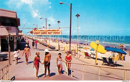 72956869 Myrtle Beach Looking north along the Boardwalk Beach