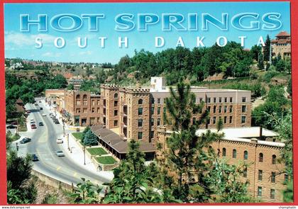 Hot Springs - Southern Gateway to the Black Hills - Beautiful 1890's sandstone buildings