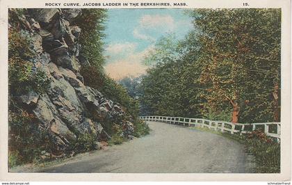 AK Jacobs Ladder Berkshires Rocky Curve Highway Roadway bei Pittsfield North Adams Massachusetts MA United States USA