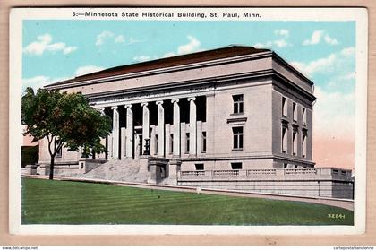 01667 / ST PAUL saint MN-Minnesota State Historical Society Building 1910s