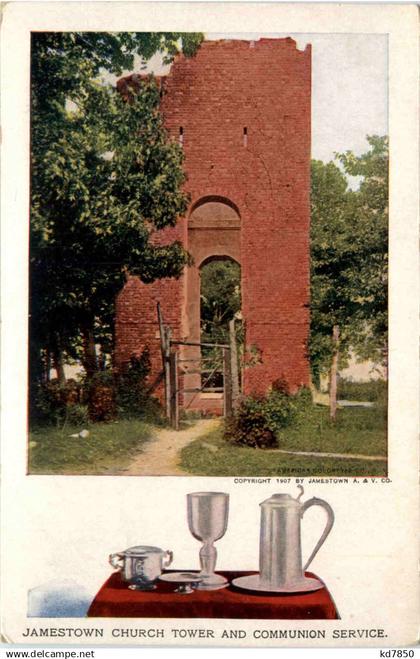 Jamestown Church Tower