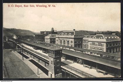 AK Wheeling, WV, B. O. Depot, East Side