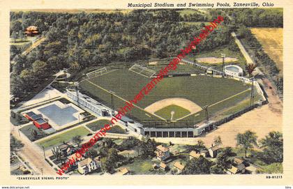 Zanesville - Municipal Stadium and Swimming Pools - baseball - Ohio United States