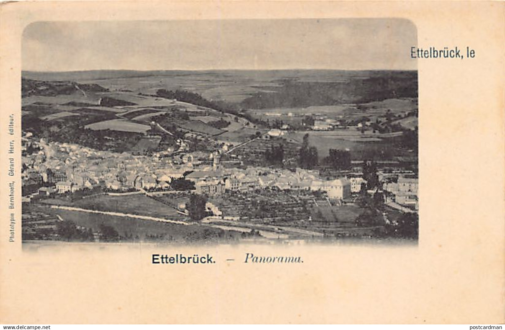 ETTELBRÜCK - Panorama - Ed. Charles Bernhoeft - Gérard Her