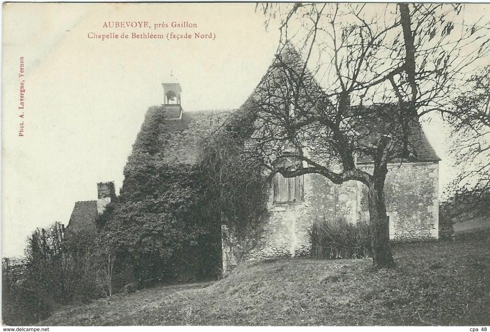 EURE  : Aubevoye, Chapelle de Bethléem