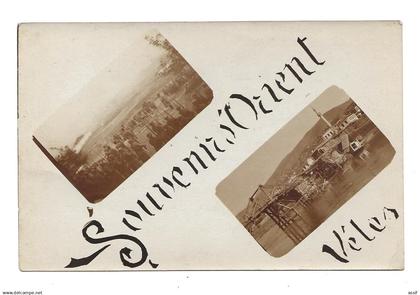 Macédoine du Nord Carte Photo WW1 Véles 1918 Pont détruit - Remise décorations par Cdt  De La Laurencie