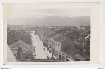 N Macedonia Nordmazedonien Macédoine du Nord Strumica General View 1957 Photo Postcard RPPc CPA (12393)