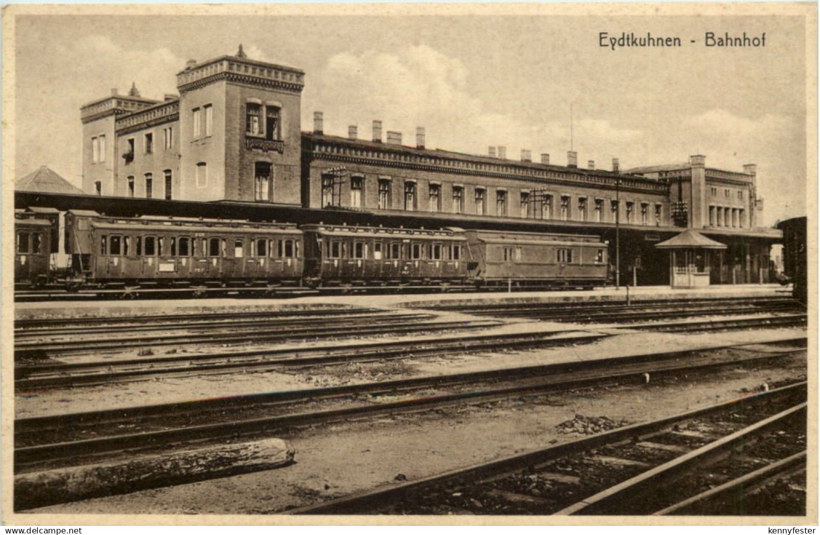 Eydtkuhnen - Bahnhof - Ostpreussen