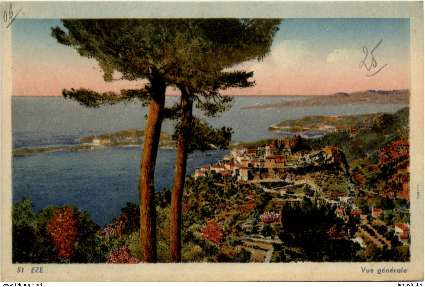 Eze, Vue generale