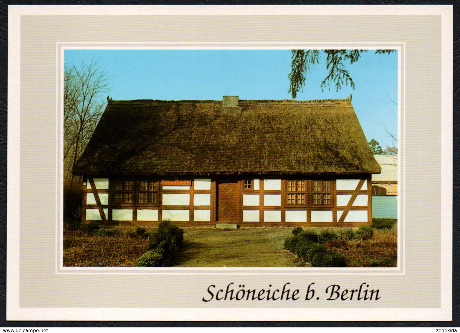 F1116 - TOP Schöneiche Heimathaus - Bild und Heimat Reichenbach Qualitätskarte